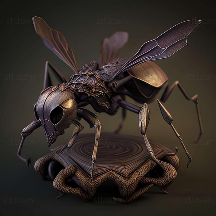 3D model Polyrhachis monista (STL)